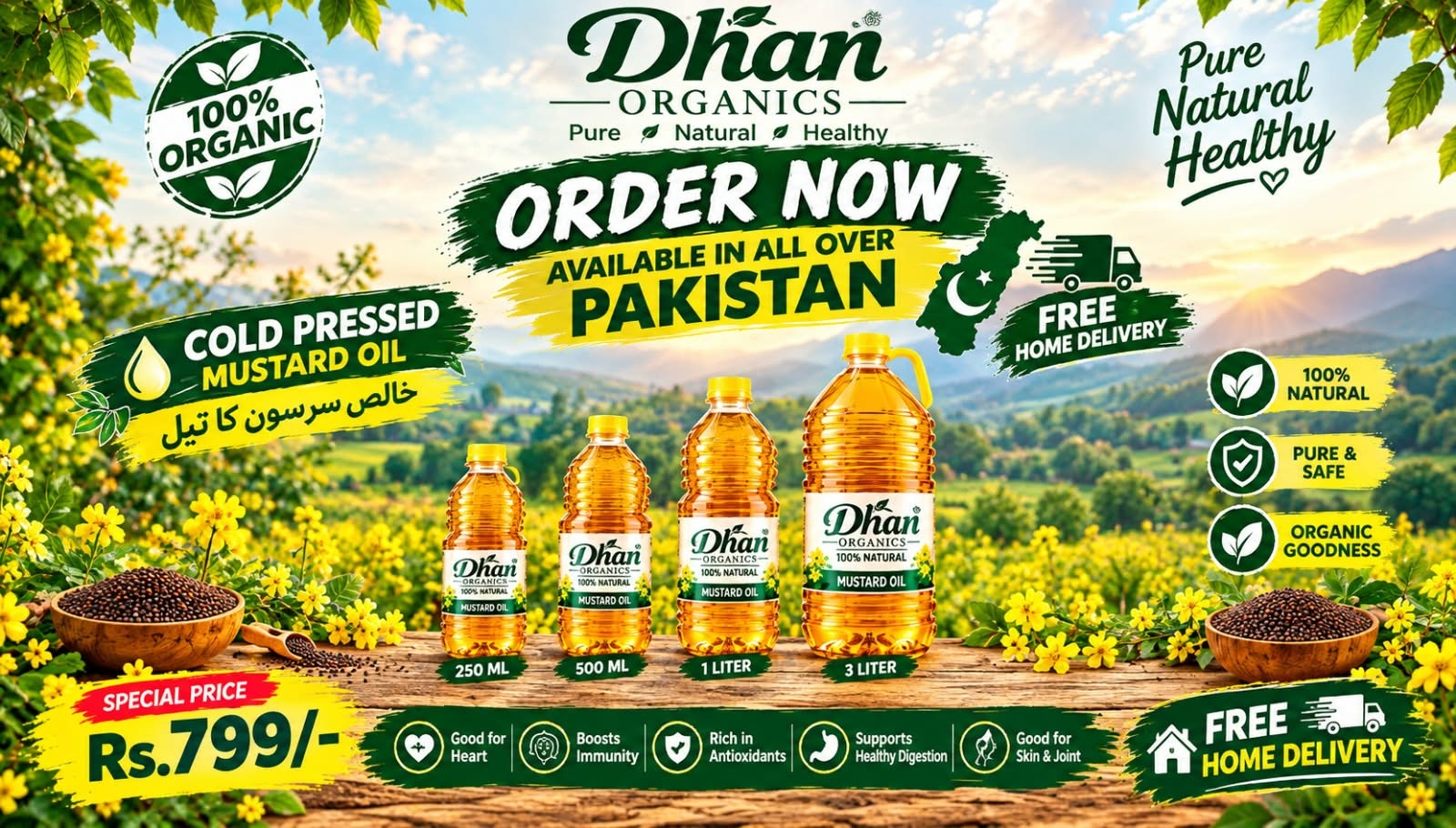 Home appliances, furniture and kitchen gadgets available on Dhan Organics